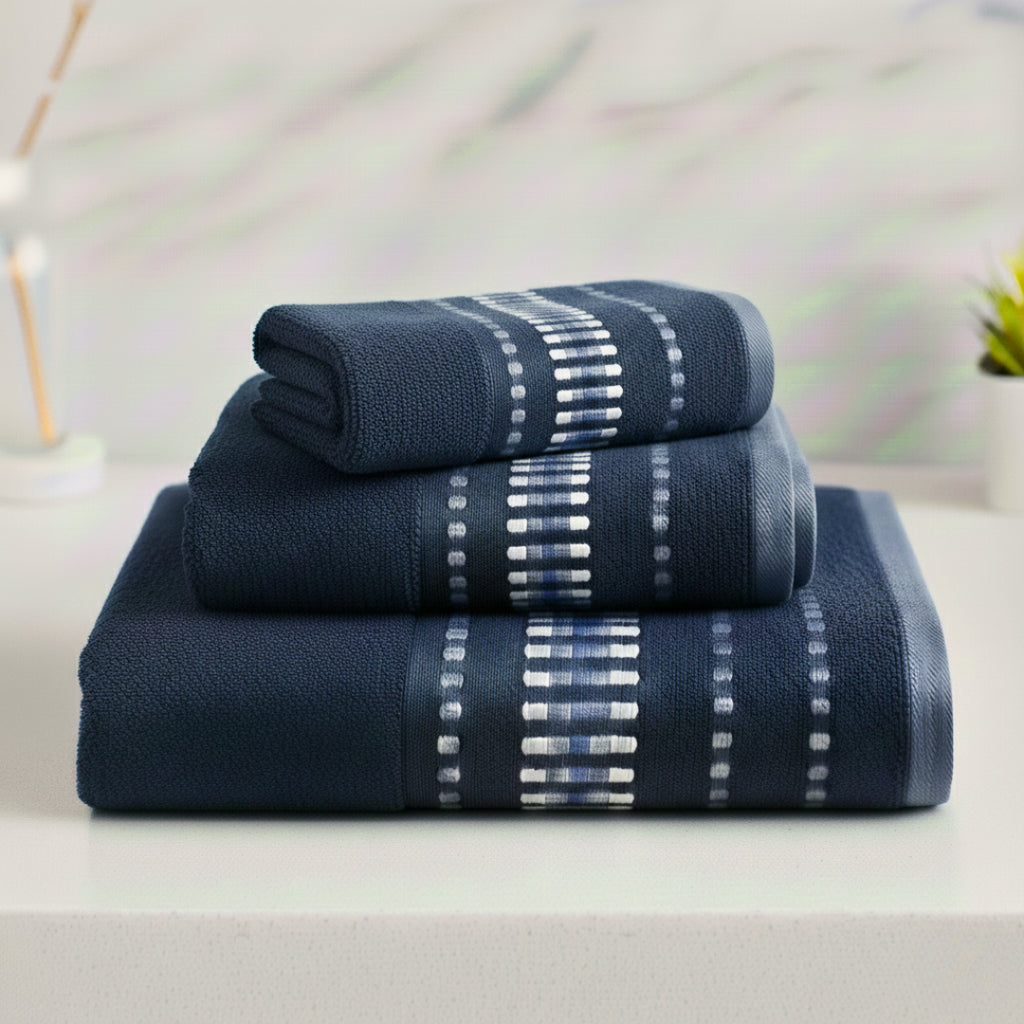 Set 3 toallas 100% algodón | Basic Bonanit